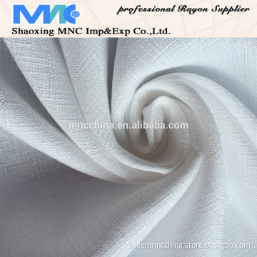 MM16029JD poly and rayon mixture slub fabric